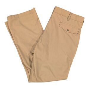 Vintage LL Bean Gore Tex Pants Mens 44x34 Khaki Zip Made In USA